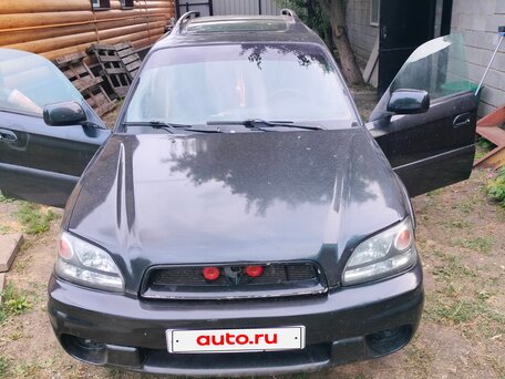 2002 Subaru Outback II, зелёный, 800000 рублей, вид 3