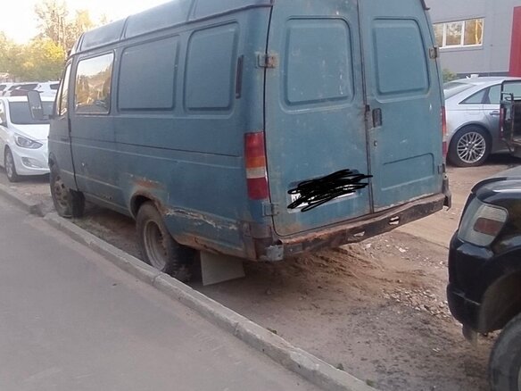 1998 ГАЗ ГАЗель (2705) Комби, синий, 105000 рублей - вид 2