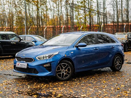 2019 Kia Ceed III, синий, 1480000 рублей, вид 1