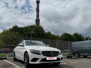 2019 Mercedes-Benz C-Класс 200 IV (W205) Рестайлинг, белый, 3200000 рублей, вид 2