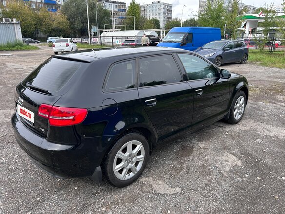 2012 Audi A3 II (8P) Рестайлинг 2, чёрный, 830000 рублей - вид 2