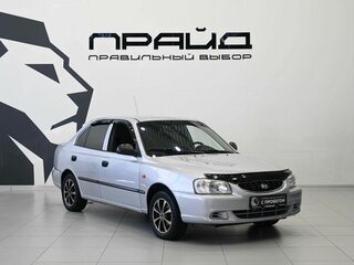 2005 Hyundai Accent ТагАЗ II, серебристый, 339900 рублей, вид 5
