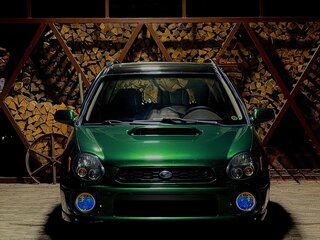 2002 Subaru Impreza WRX II, зелёный, 829000 рублей, вид 1