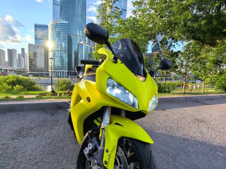 2004 Honda CBR 1000 RR/RA Fireblade, жёлтый, 550000 рублей, вид 1