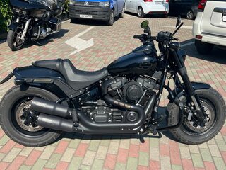 2021 Harley-Davidson Fat Bob, чёрный, 2550000 рублей, вид 4