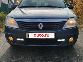 2010 Renault Logan I Рестайлинг, синий, 400000 рублей, вид 3