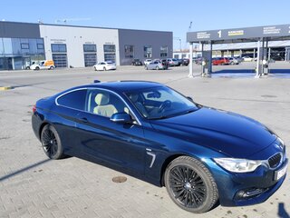 2015 BMW 4 серии 420i xDrive F32/F33/F36, синий, 2275000 рублей, вид 5
