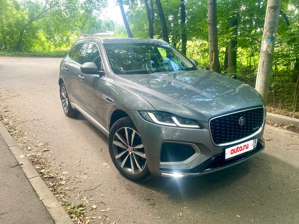2021 Jaguar F-Pace I Рестайлинг, серый, 3290000 рублей - вид 6