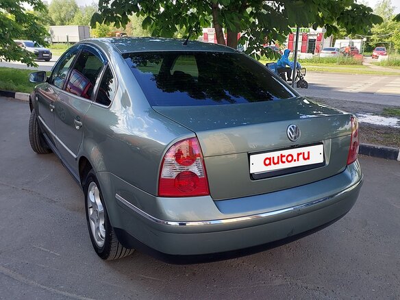 2002 Volkswagen Passat B5 Рестайлинг, зелёный - вид 7