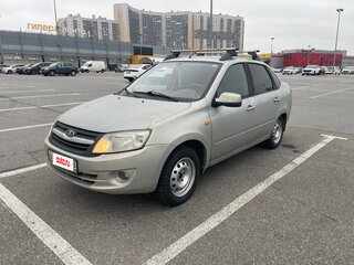 2012 Lada (ВАЗ) Granta I, серебристый, 320000 рублей, вид 1