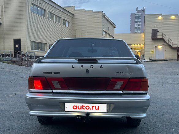 2001 Lada (ВАЗ) 2115, серебристый - вид 3