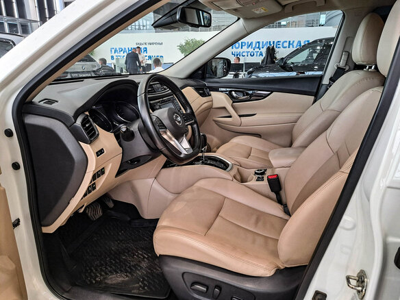 2021 Nissan X-Trail III Рестайлинг, белый, 3050000 рублей - вид 15