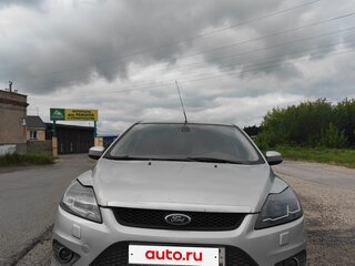 2008 Ford Focus II Рестайлинг, серебристый, 450000 рублей, вид 3