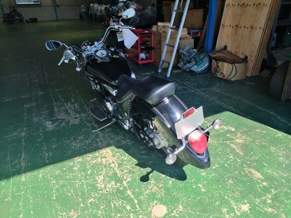 2002 Yamaha XVS1100, чёрный, 450000 рублей - вид 8