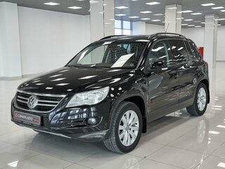 2009 Volkswagen Tiguan I, чёрный, 910000 рублей, вид 1