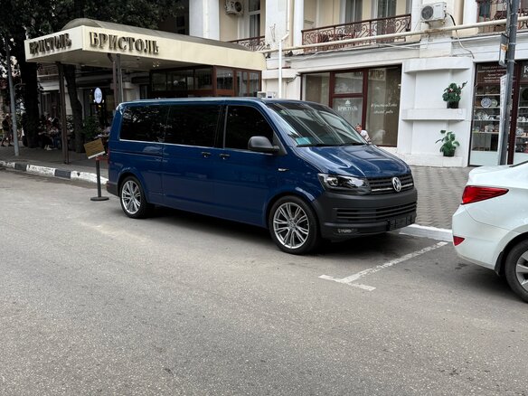 2019 Volkswagen Transporter Long T6, синий, 3350000 рублей - вид 24