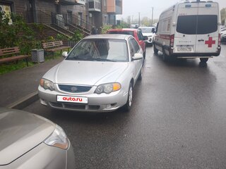 2003 Kia Shuma II, серебристый, 260000 рублей, вид 1
