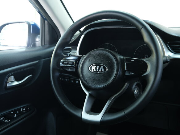 2021 Kia Rio X IV Рестайлинг, синий, 1449000 рублей - вид 11