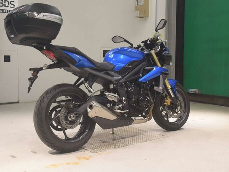 2013 Triumph Street Triple, синий, 595000 рублей, вид 5