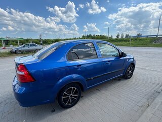 2010 Chevrolet Aveo I Рестайлинг, синий, 400000 рублей, вид 2