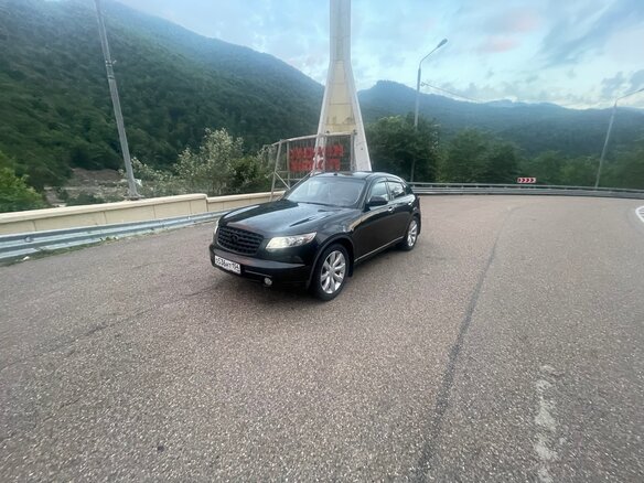 2003 Infiniti FX35 I (S50), чёрный, 950000 рублей - вид 27