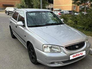 2004 Hyundai Accent ТагАЗ II, серебристый, 295000 рублей, вид 3
