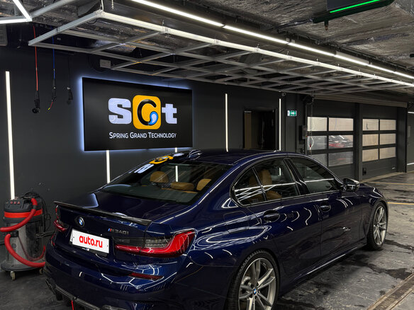 2019 BMW 3 серии M340i xDrive VII (G2x), синий, 5000000 рублей - вид 6