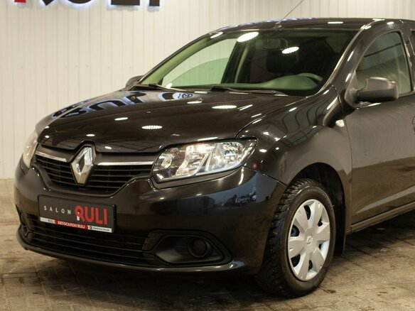 2015 Renault Logan II, чёрный - вид 7