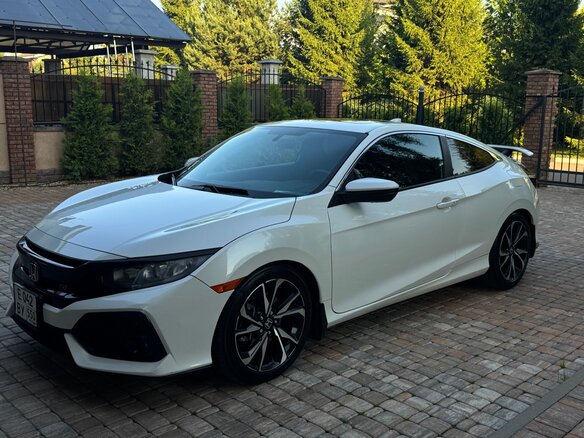 2017 Honda Civic X, белый