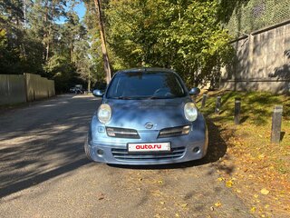 2007 Nissan Micra III (K12), голубой, 370000 рублей, вид 1