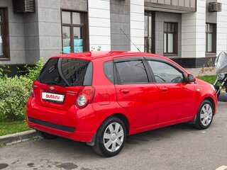 2008 Chevrolet Aveo I Рестайлинг, красный, 540000 рублей, вид 4
