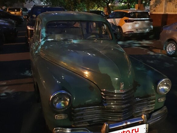 1955 ГАЗ М-20 «Победа», зелёный, 3000000 рублей