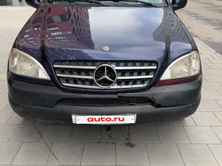 2001 Mercedes-Benz M-Класс 270 I (W163), синий, 600000 рублей, вид 1