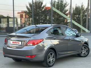 2014 Hyundai Solaris I Рестайлинг, серый, 859000 рублей, вид 5