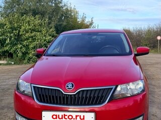 2017 Skoda Rapid I, красный, 1590000 рублей, вид 1