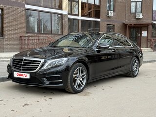 2016 Mercedes-Benz S-Класс 350 CDI BlueTEC Long 9G-TRONIC VI (W222, C217), чёрный, 3450000 рублей, вид 2
