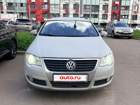 2007 Volkswagen Passat B6, серебристый, 400000 рублей, вид 3