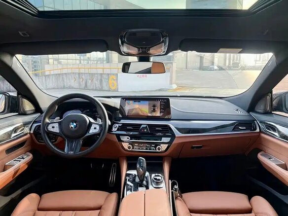 2022 BMW 6 серии 630i IV (G32) Рестайлинг, чёрный - вид 6