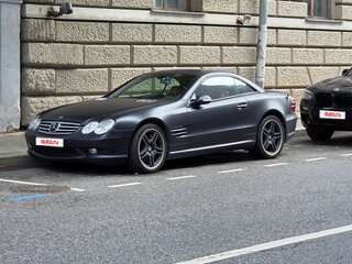 2003 Mercedes-Benz SL-Класс AMG 55 AMG II (R230), чёрный, 3970000 рублей, вид 1