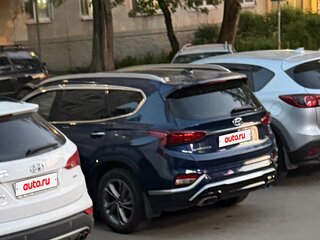 2020 Hyundai Santa Fe IV, синий, 3400000 рублей, вид 3