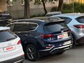 2020 Hyundai Santa Fe IV, синий, 3400000 рублей - вид 2