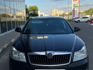 2009 Skoda Octavia II (A5) Рестайлинг, чёрный, 595000 рублей, вид 2