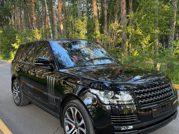 2017 Land Rover Range Rover IV, чёрный, 6390000 рублей - вид 1