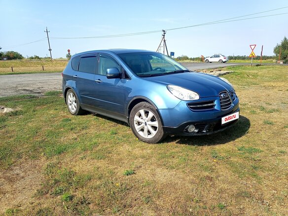 2006 Subaru Tribeca I, синий, 1100000 рублей - вид 6