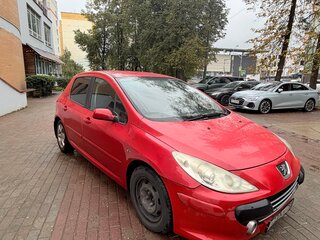 2006 Peugeot 307 I Рестайлинг, красный, 320000 рублей, вид 2