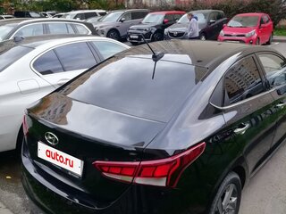2020 Hyundai Solaris II Рестайлинг, чёрный, 1700000 рублей, вид 2