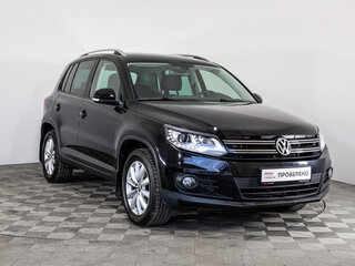 2016 Volkswagen Tiguan I Рестайлинг, чёрный, 1899000 рублей, вид 3
