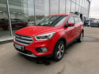 2017 Ford Kuga II Рестайлинг, красный, 1350000 рублей, вид 3