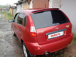 2006 Lada (ВАЗ) Kalina I, красный, 250000 рублей, вид 2