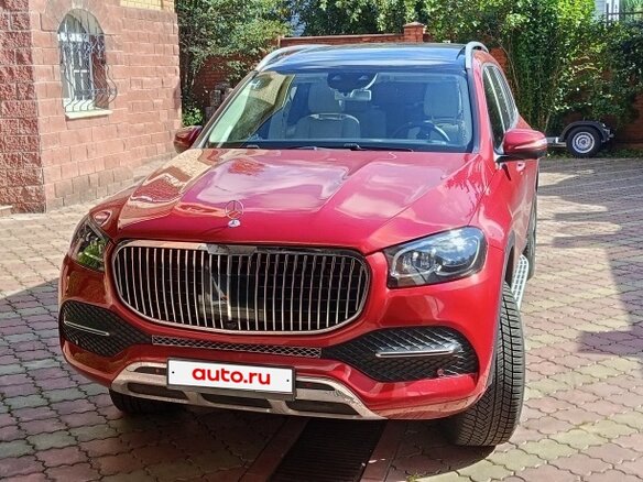 2019 Mercedes-Benz GLS 450 II (X167), красный, 8000000 рублей - вид 1